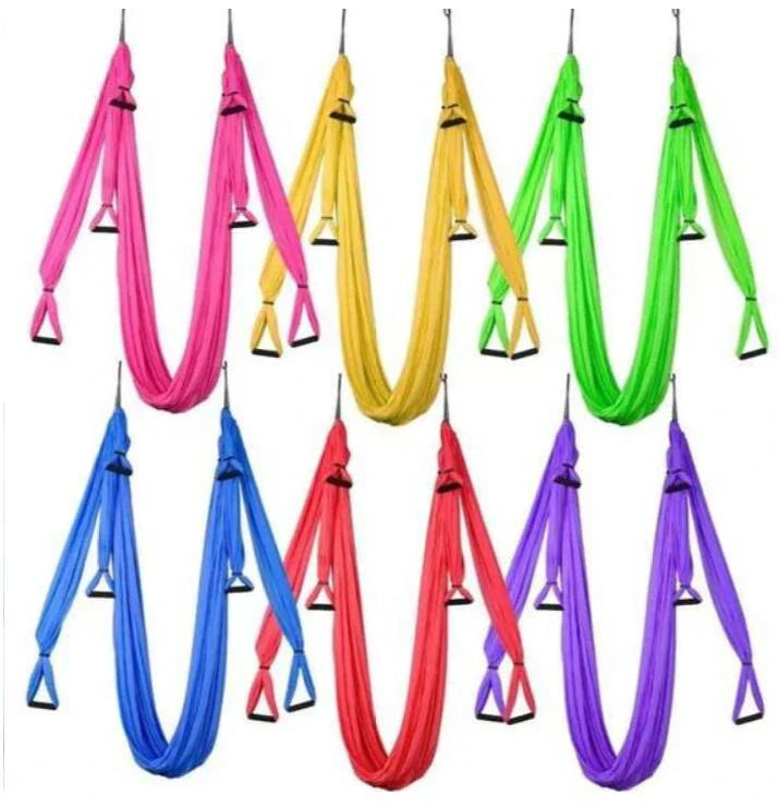 Premium Anti-Gravity Yoga Hammock for Aerial Dance and Fitness - Smooth Rotation, High-Strength Nylon Fabric, Versatile Design