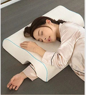 Luxurious Couple Pillow with Slow-Rebound Memory Foam, Ergonomic Design, and Customisable Options for Optimal Sleep Comfort