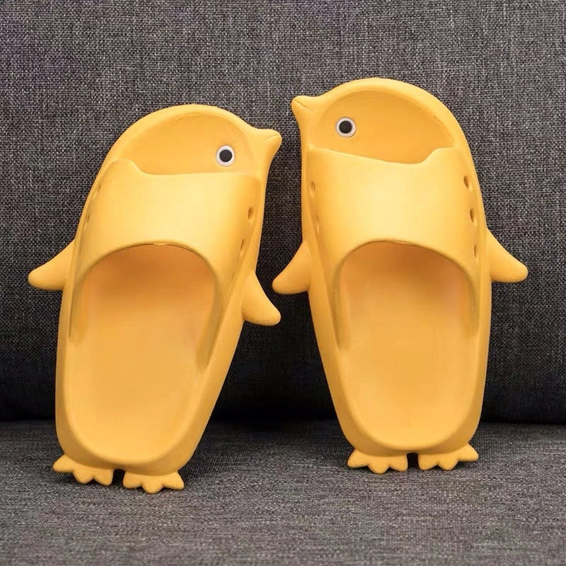 Children's penguin princess non-slip sandals in various colours