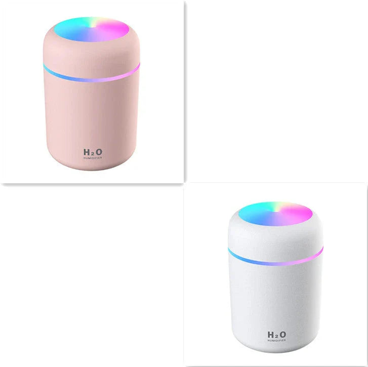 Mini USB Humidifier with Soothing Mist, Quiet Operation, and Automatic Shut-Off for Bedrooms