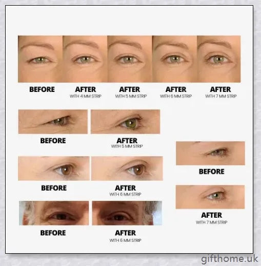 Double eyelid tape for heavy hooded eyes, featuring 120 pairs of eyelid lifter strips to enhance the appearance of the eyes.