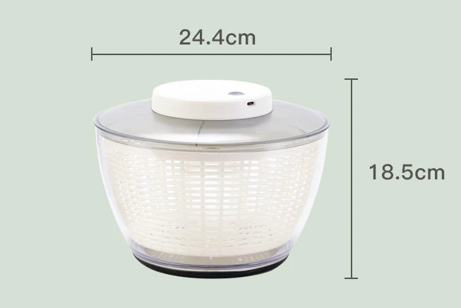 GiftHome UK Automatic Salad Spinner: Multifunctional Salad-Making Tool for Home