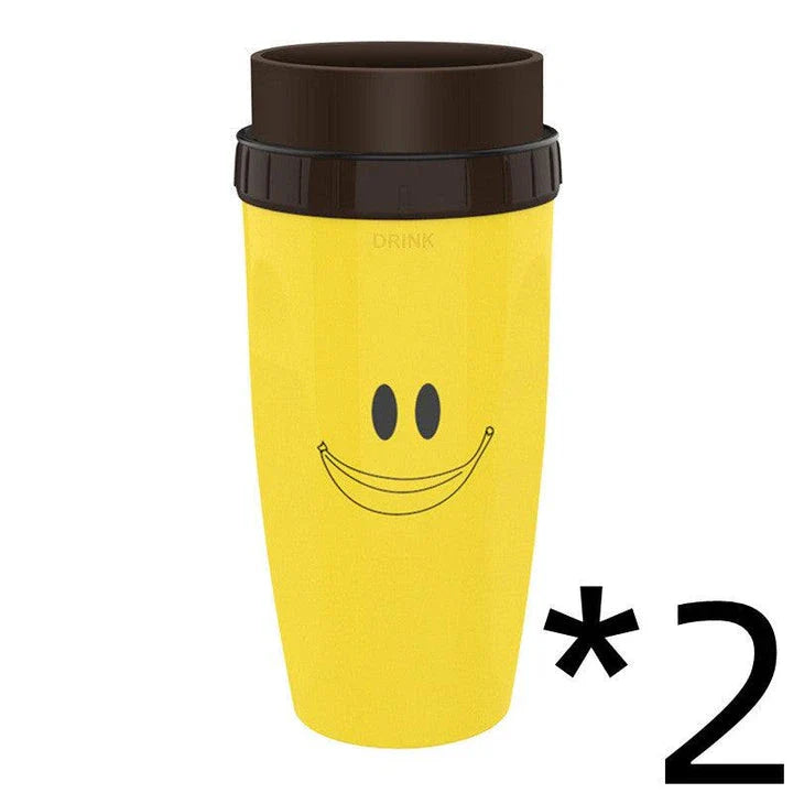 Twist Cup travel tumbler with twist-top mechanism and double-wall insulation for hot and cold drinks