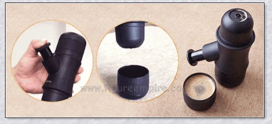 Portable Coffee Maker - Easily enjoy espresso with rich crema anywhere, anytime