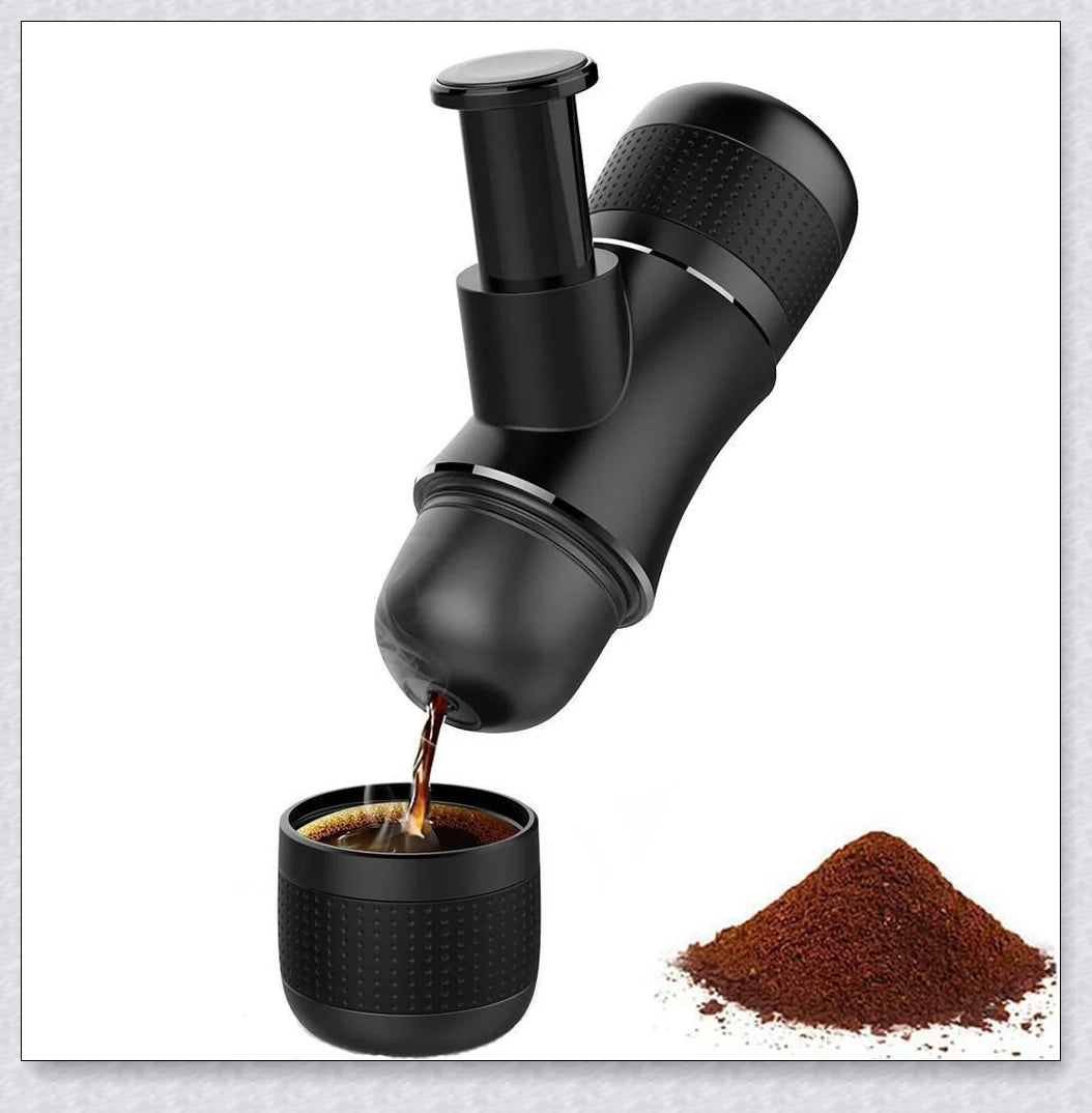 Portable Coffee Maker - Easily enjoy espresso with rich crema anywhere, anytime