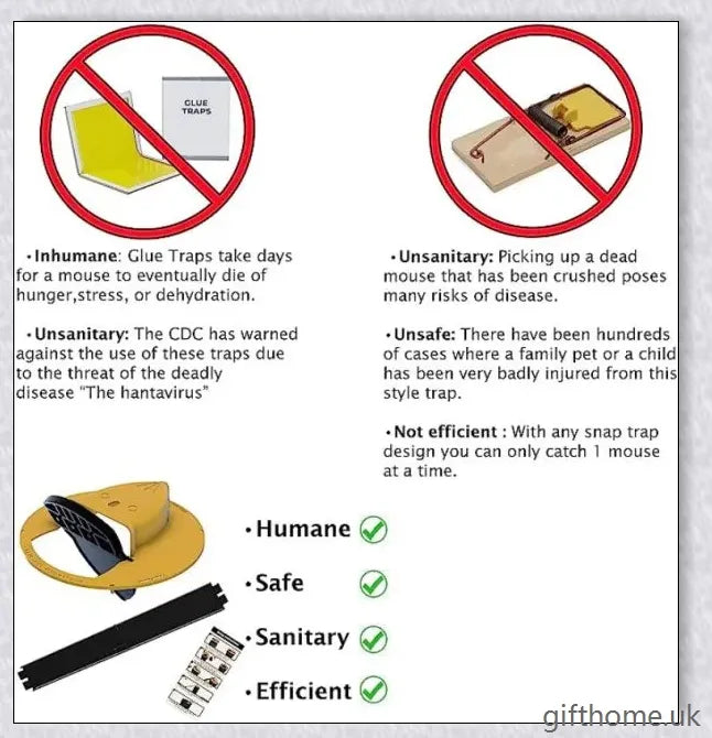 Automatic Mouse Trap Bucket for House - Efficient and Safe Pest Control Device