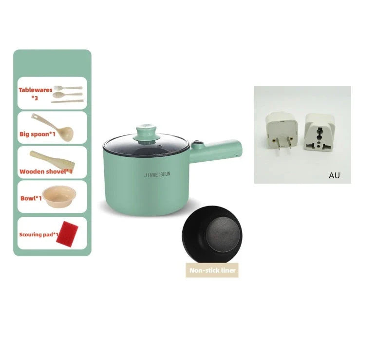 Versatile Mini Electric Cooker for Home and Dorm - Compact, Efficient, and Easy to Use