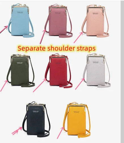 Stylish PU leather shoulder bag featuring a lychee pattern design in a range of vibrant colours