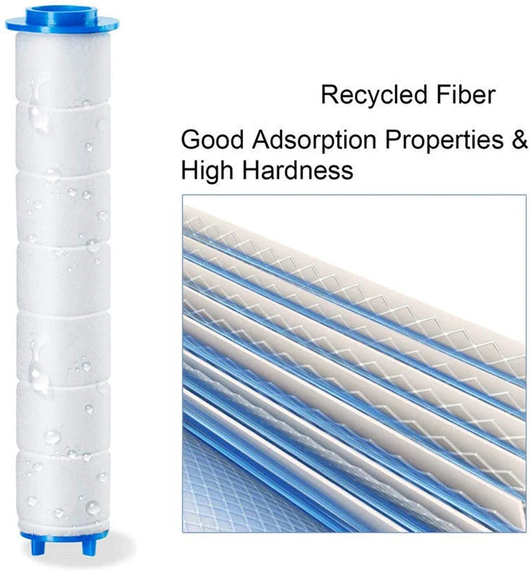 Premium 3-mode high-pressure shower head with detachable filter, made of durable ABS material for a relaxing and refreshing shower experience.