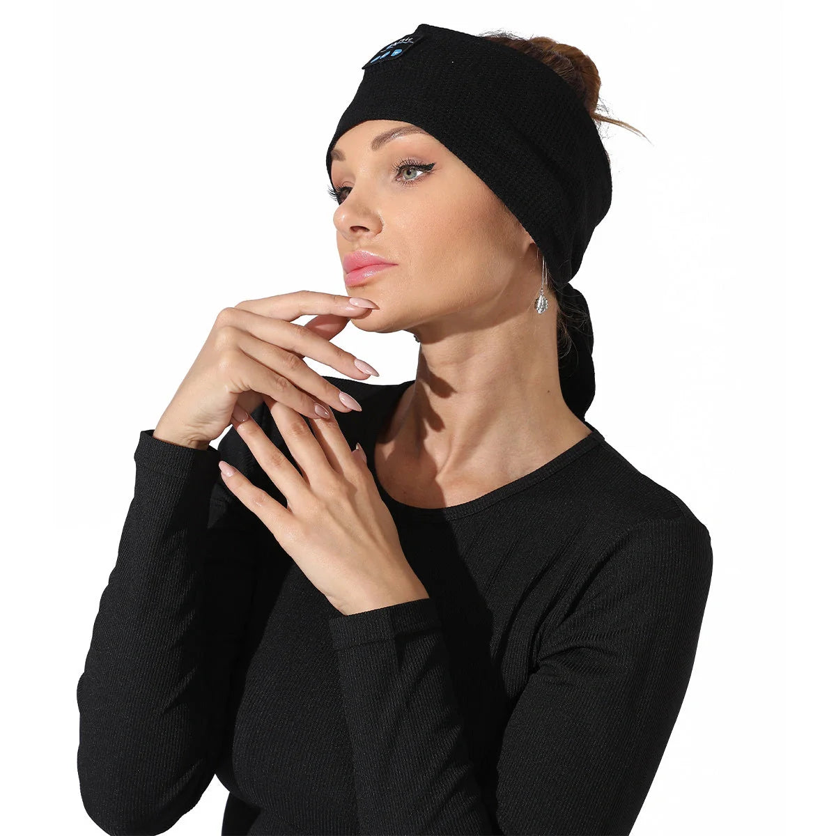 Stylish Bluetooth headband in various colors for wireless music and calls