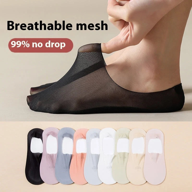 Premium cotton invisible summer socks in a variety of colours and packaging options