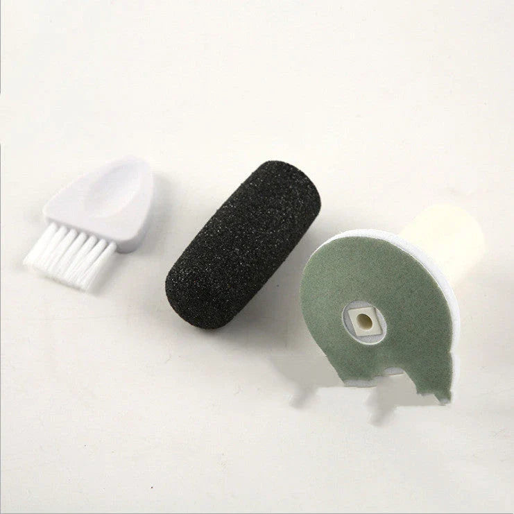 Premium Electric Foot Grinder with Interchangeable Rollers for Callus Removal and Nail Care