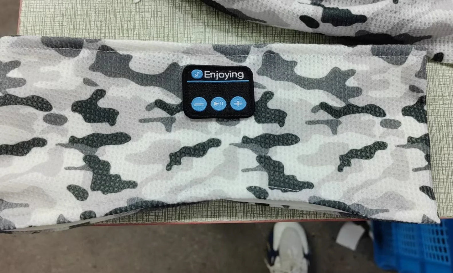 Stylish Bluetooth headband in various colors for wireless music and calls