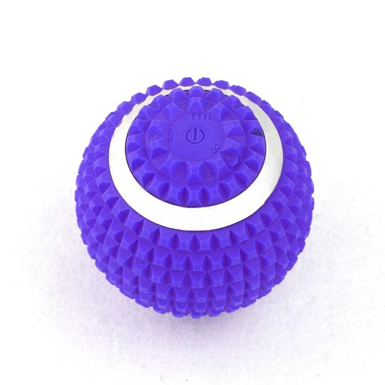 Premium vibrating massage ball with 4 adjustable vibration modes for muscle relaxation and recovery