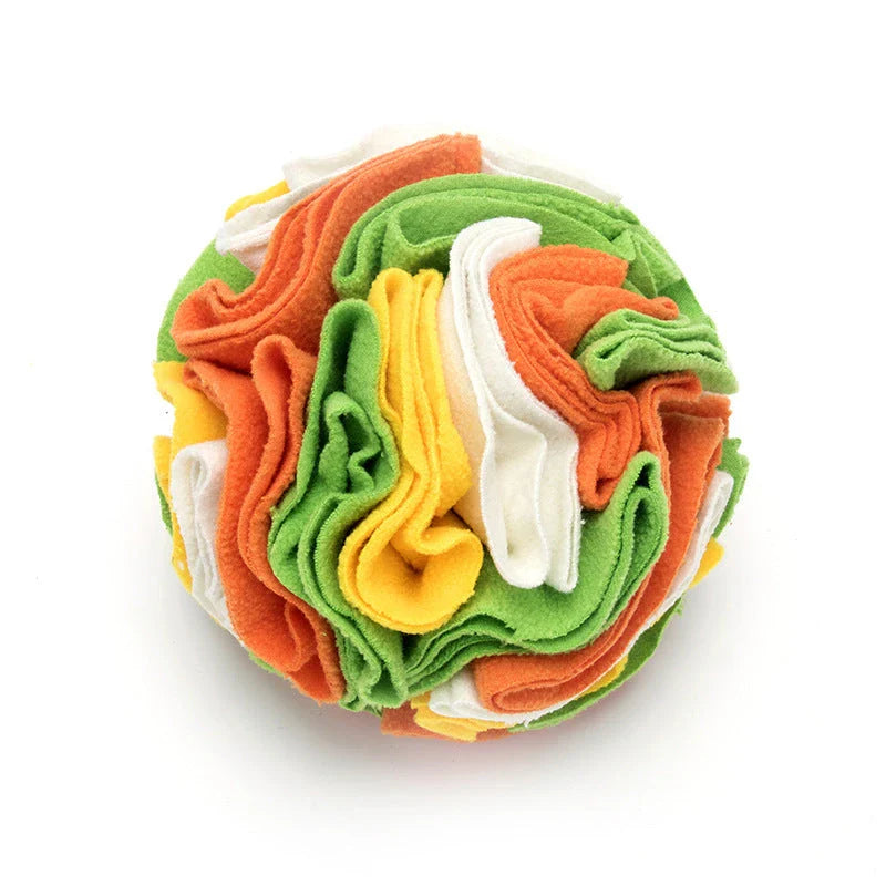 Premium snuffle puzzle mat made of soft, eco-friendly polar fleece to stimulate pets' natural foraging instincts
