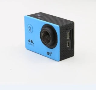 Robust 4K Ultra HD Waterproof Sport Camera with 12MP sensor, 170-degree wide-angle lens, and water-resistant design for filming up to 30 metres underwater