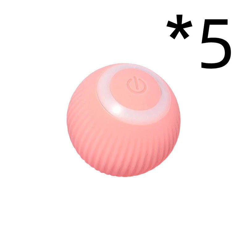 Interactive automatic cat toy ball with bionic motion and intelligent obstacle avoidance system