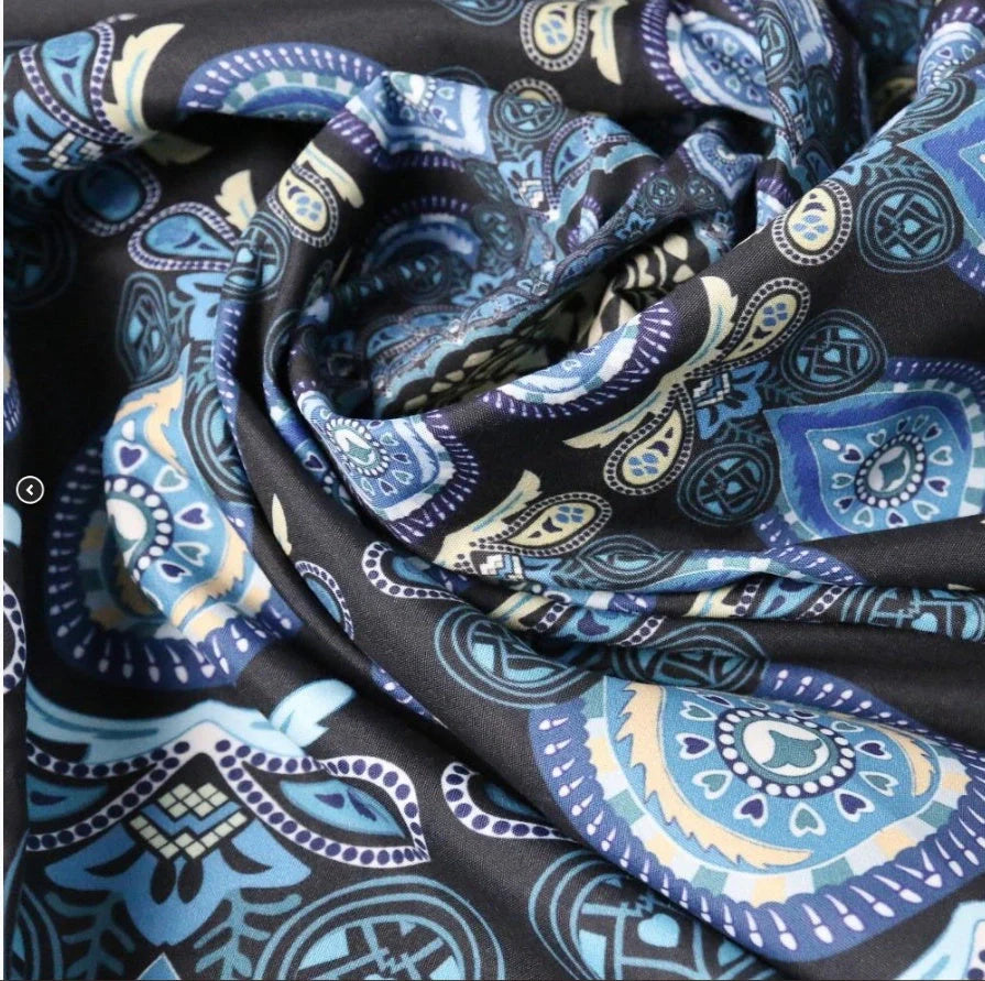 Printed mandala design wall hanging tapestry in various colours and sizes