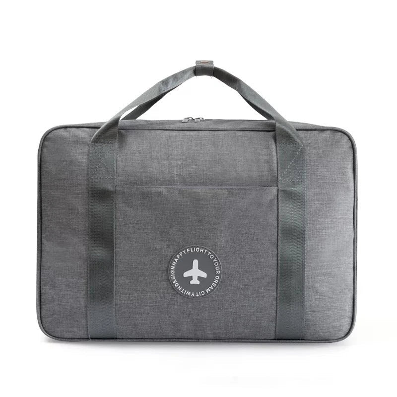 Premium waterproof polyester shoe storage bag with laminated zipper pocket and breathable design for travel and various occasions