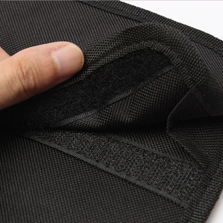 Versatile Portable Tool Organizer Bag made of 600D Oxford cloth with multiple pockets for efficient tool storage and organization