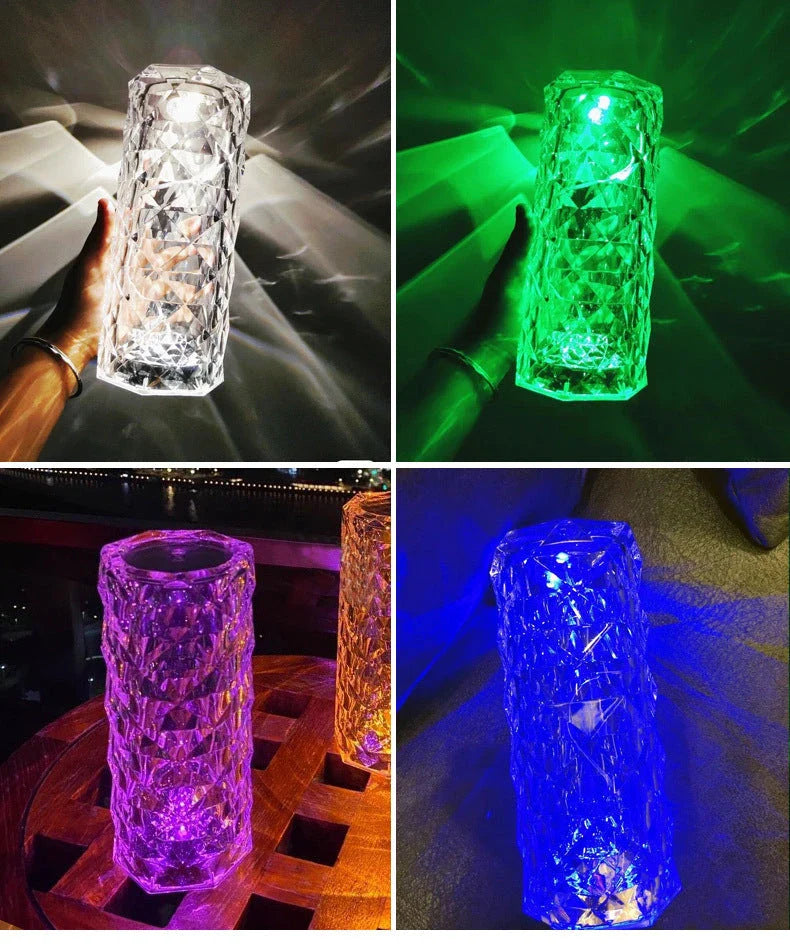 Rose Light Projector with mesmerizing 3D rose-themed lighting effect, creating a serene and relaxing atmosphere in any room