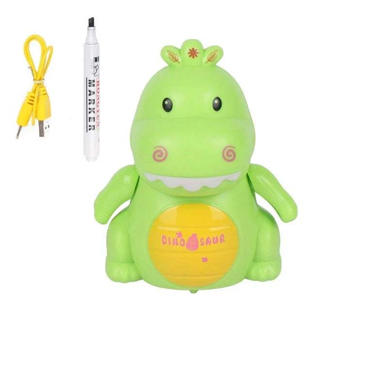 Drawn Line Magic Pet Toy Robot Pen with optical sensor following black lines