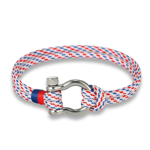 Stylish stainless steel umbrella bracelet with unique charm for elegant wristwear