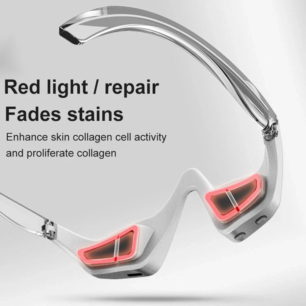 Eye Massager with Micro-Current Therapy for Relaxation, Wrinkle Reduction, and Dark Circle Removal