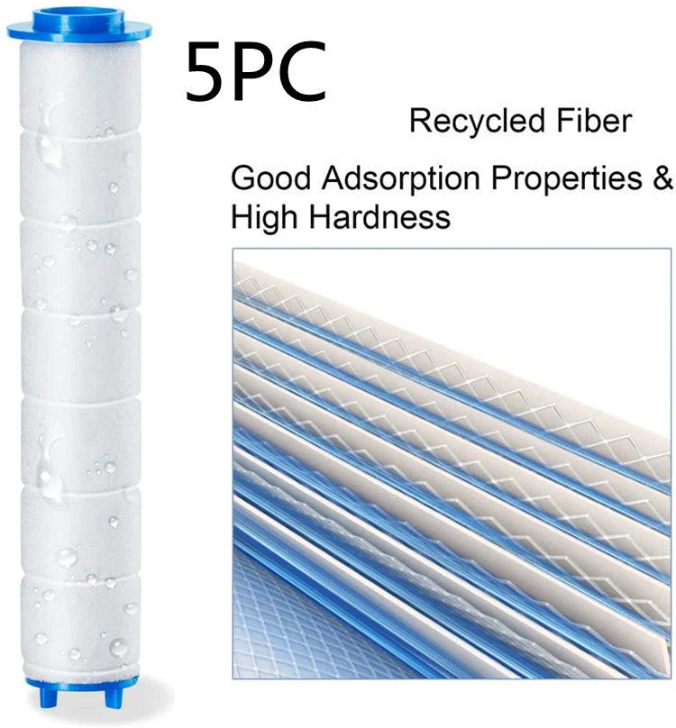 Premium 3-mode high-pressure shower head with detachable filter, made of durable ABS material for a relaxing and refreshing shower experience.