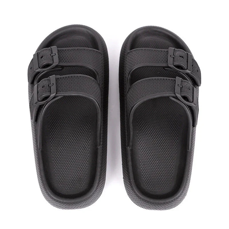 Stylish and comfortable platform slippers for women featuring a variety of vibrant color options