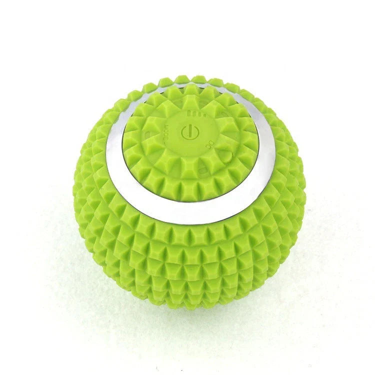 Premium vibrating massage ball with 4 adjustable vibration modes for muscle relaxation and recovery