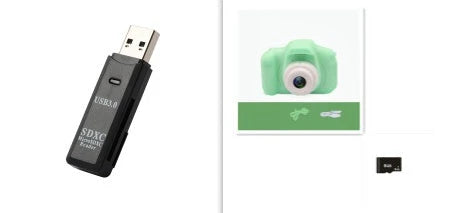 A colorful, cartoon-inspired digital camera for kids with fun filters and high-quality features