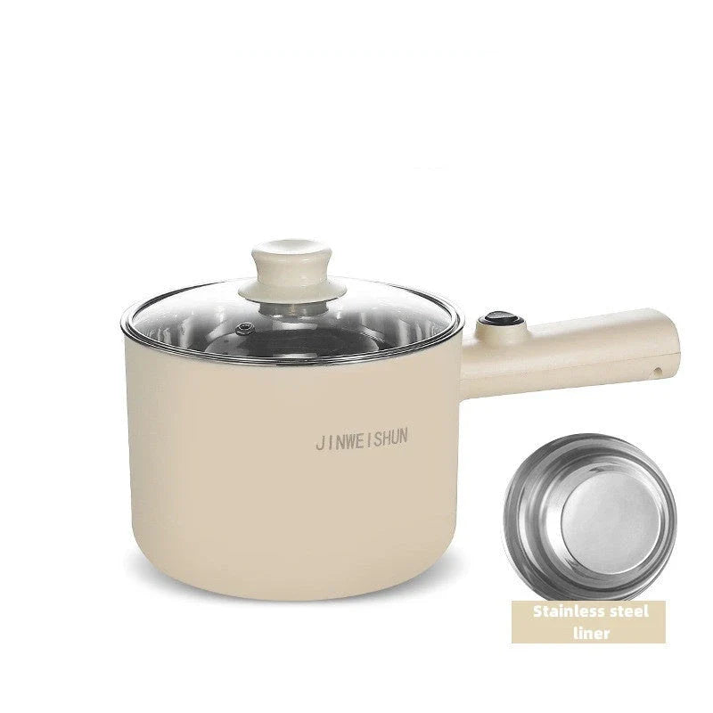 Versatile Mini Electric Cooker for Home and Dorm - Compact, Efficient, and Easy to Use