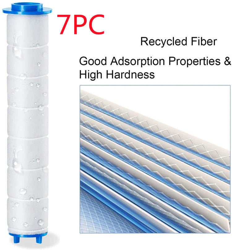 Premium 3-mode high-pressure shower head with detachable filter, made of durable ABS material for a relaxing and refreshing shower experience.