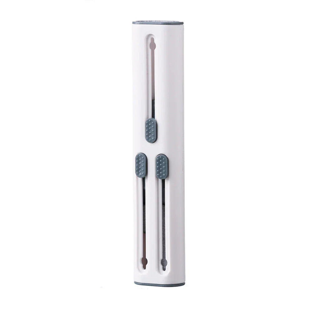Premium wireless earbud cleaning kit with soft microfiber brush for efficient and convenient maintenance of earbuds and charging case