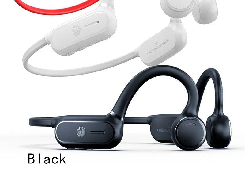 Premium Bluetooth earphones with bone conduction technology for clear, comfortable audio