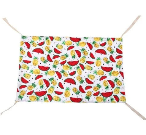 Portable baby crib hammock made of soft crushed velour in various colors to help reduce SIDS and flat head syndrome
