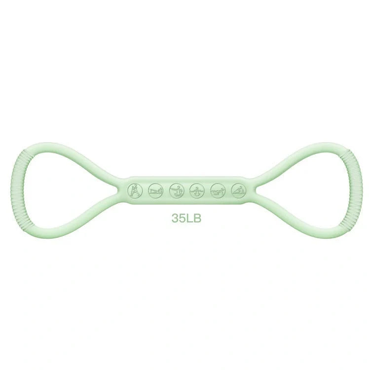 Premium resistance bands for women's chest fitness workouts, available in a range of colours and resistance levels for targeted muscle development.
