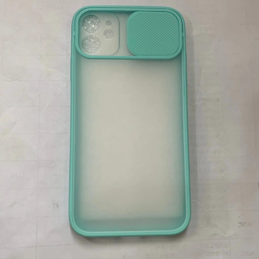 Frosted Surface Camera Protection Mobile Phone Case with Starry Sky Design