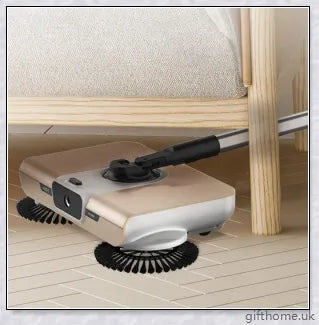 Premium broom set with adjustable handle, spacious dust box, and mop attachment for efficient floor cleaning