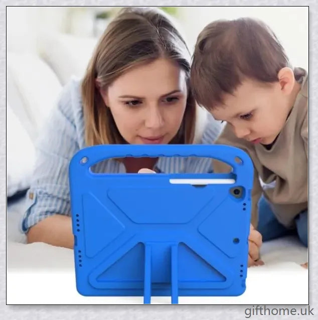 Anti-Collision Simple Children's Tablet Protective Cover in various colours, designed to safeguard tablets from bumps, drops, and spills.