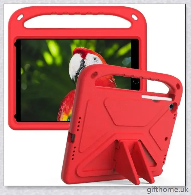 Anti-Collision Simple Children's Tablet Protective Cover in various colours, designed to safeguard tablets from bumps, drops, and spills.