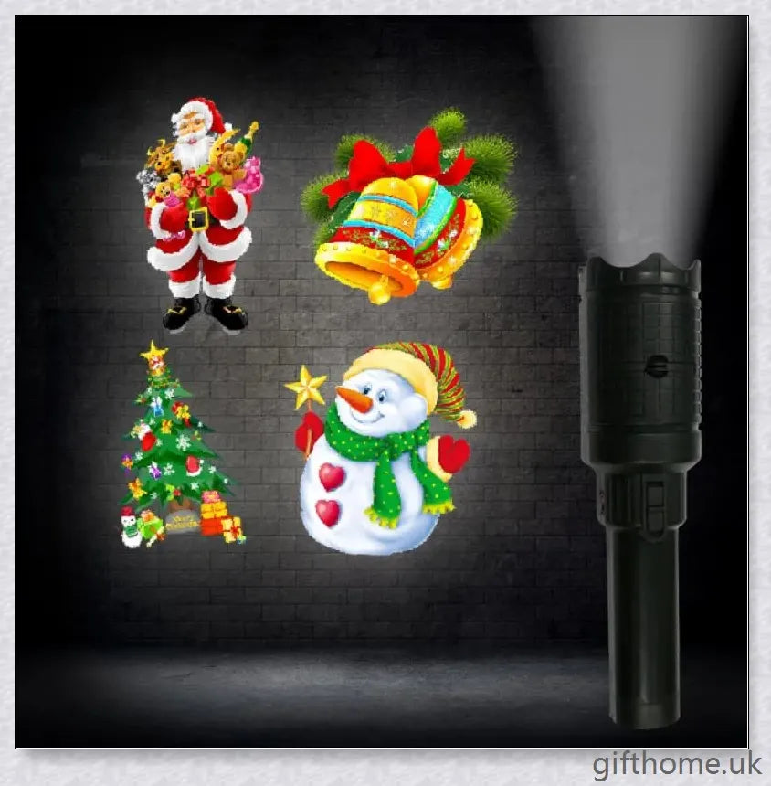 Halloween Holographic Projector with 12 Enchanting Projection Patterns for Spooky Seasonal Decor