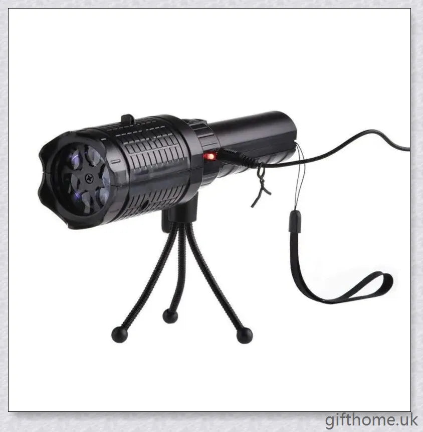 Halloween Holographic Projector with 12 Enchanting Projection Patterns for Spooky Seasonal Decor