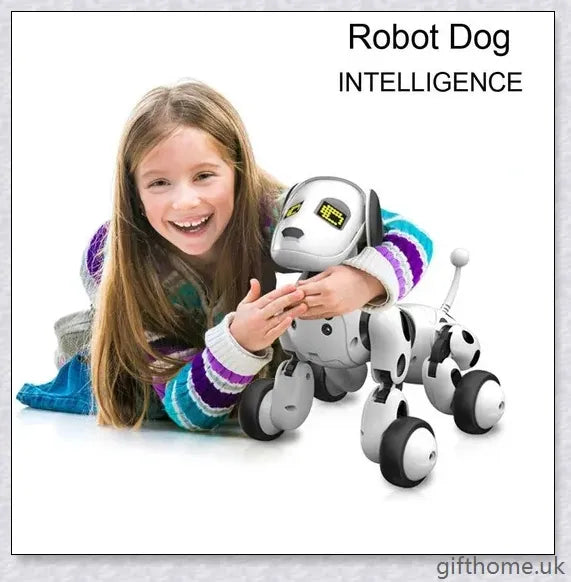 Chip Robot Intelligent Dog Toy - a high-tech, eco-friendly robotic pet for children's enjoyment and learning