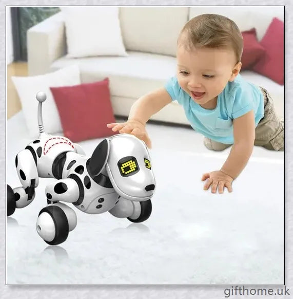 Chip Robot Intelligent Dog Toy - a high-tech, eco-friendly robotic pet for children's enjoyment and learning