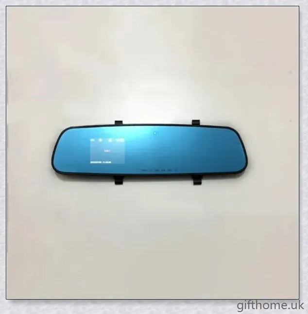 1080P HD Rearview Mirror Driving Recorder with motion detection, collision sensors, and a broad 100-degree lens angle for comprehensive in-car security