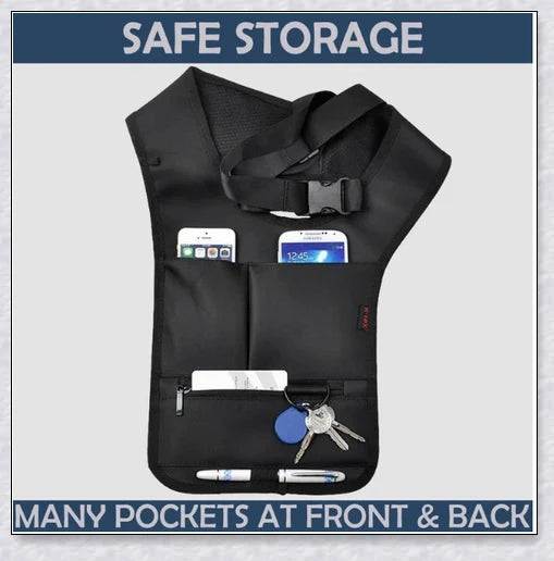 Hidden Slinger - A discreet and secure concealed underarm bag for storing your personal belongings