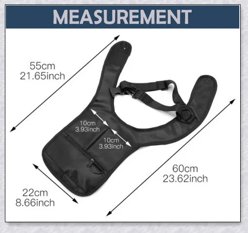 Hidden Slinger - A discreet and secure concealed underarm bag for storing your personal belongings