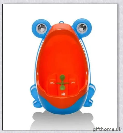 A sturdy, leak-proof toilet urinal in various colours, designed for easy potty training of young children in the UK
